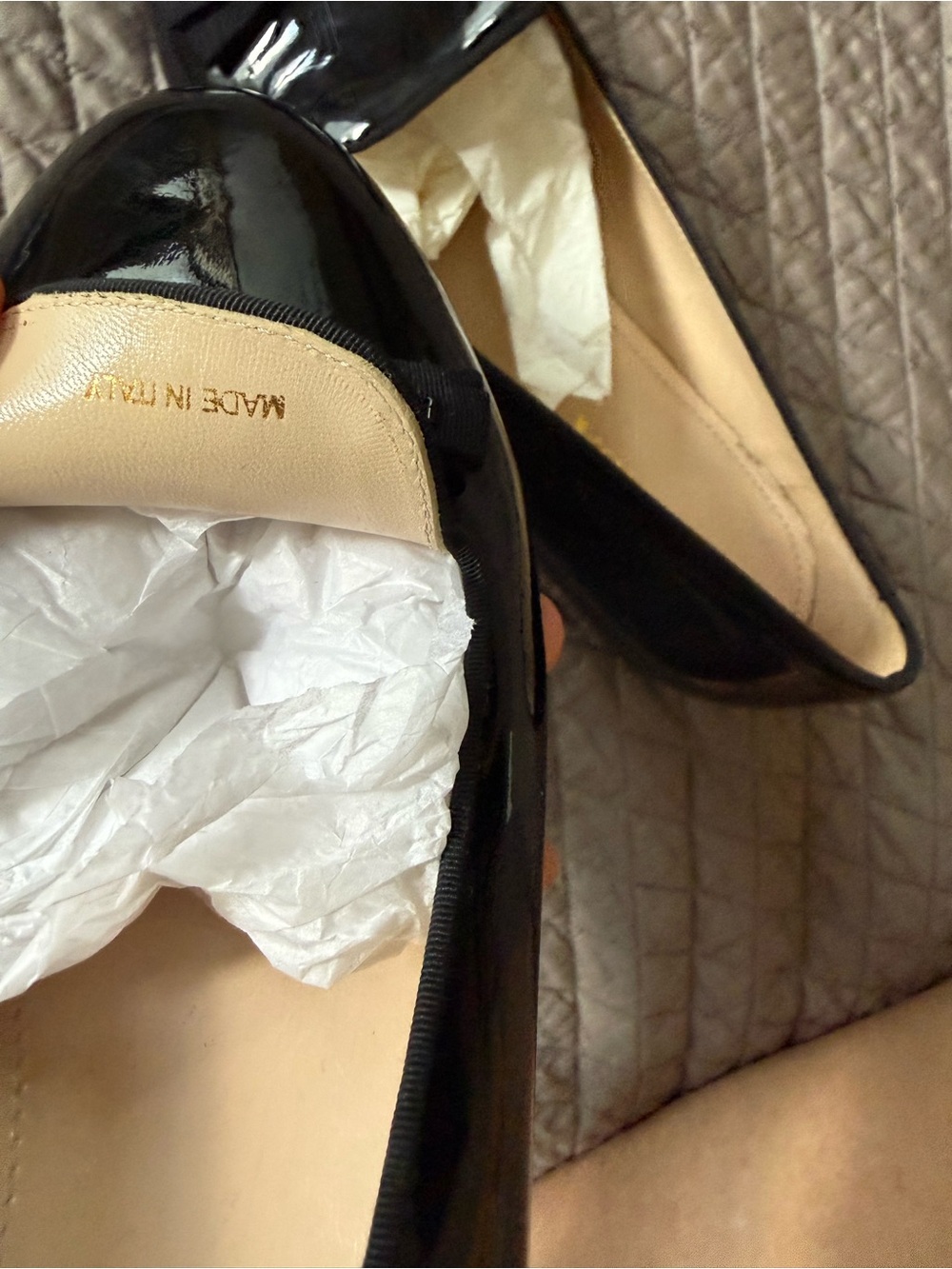 Prada Black Patent Leather Loafers - Picture 3 of 5